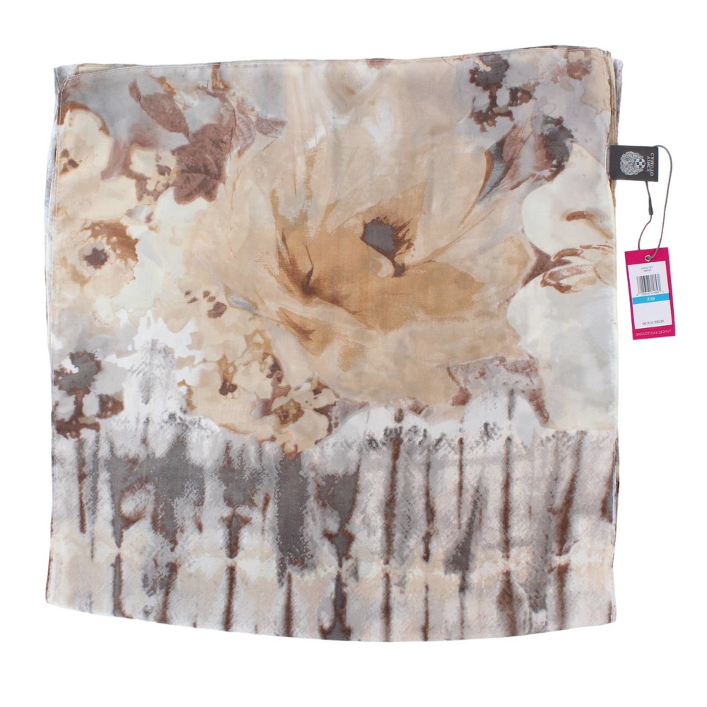Vince Camuto Floral Abstract 18" x 72" Oblong Scarf #VC3003V